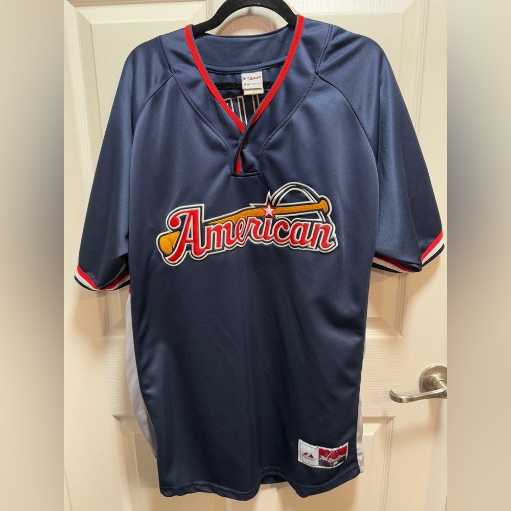 Majestic Navy men’s Baseball Jersey Mauer 2009 size 54